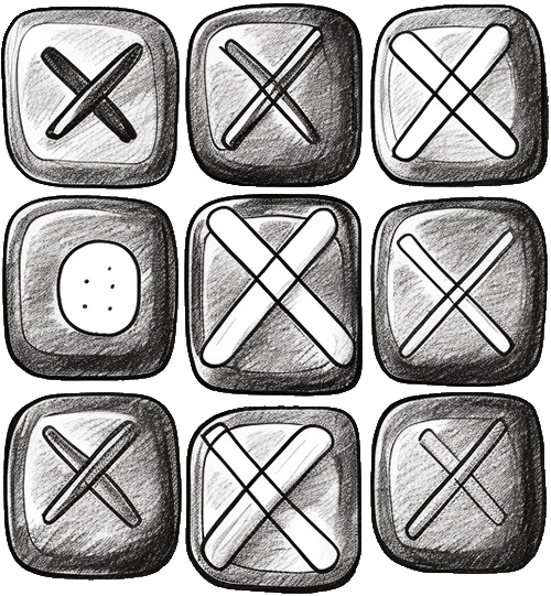 tic tac toe logo